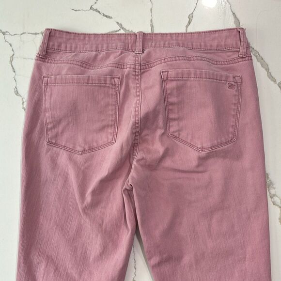 Jennifer Simpson | Women’s Forever Rolled Skinny Pink Denim Jeans 29 - Picture 8 of 12